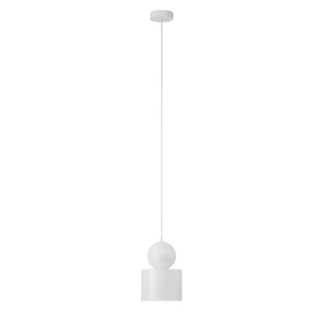 Lampa wisząca Mosaic B 1 biały 1xE27 – Sigma