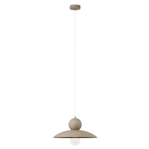 Lampa wisząca Mosaic E 1 ciepły beż 1xE27 – Sigma