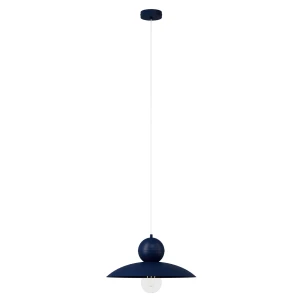 Lampa wisząca Mosaic E 1 granatowy 1xE27 – Sigma