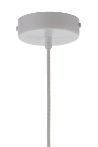 Lampa wisząca Pluum 1 S ⌀10 cm biały 1xE14 – Sigma