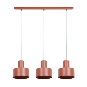 Lampa wisząca Rif 3 ceglany 3xE27 – Sigma