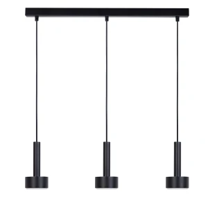 Lampa wisząca Stamp 3 czarny 3xGX53 – Sigma