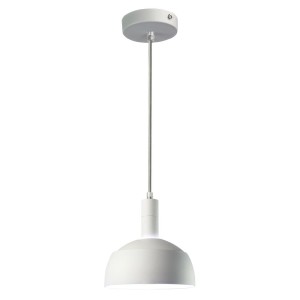 Oprawa Wisząca V-TAC E27 Aluminium Klosz Biały VT-7100  5 Lat Gwarancji