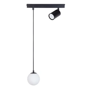 Lampa wisząca Tavira 1+1 czarny 1xG9 + 1xGU10 – Sigma