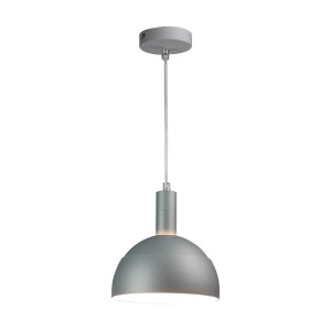 Oprawa Wisząca V-TAC E27 Aluminium Klosz Szary VT-7100  5 Lat Gwarancji
