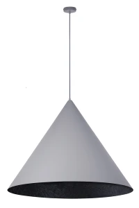 Lampa wisząca Vesuvio L szaro-czarny 3xE27 – Sigma