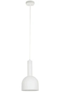 Lampa wisząca Vitrum dzwonek biały 1xE27 – Sigma