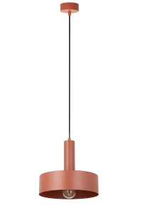 Lampa wisząca Vitrum koło ceglany 1xE27 – Sigma