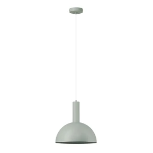 Lampa wisząca Vitrum kopuła M szałwia 1xE27 – Sigma