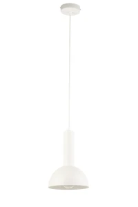 Lampa wisząca Vitrum kopuła S biały 1xE27 – Sigma