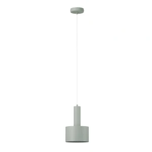 Lampa wisząca Vitrum walec szałwia 1xE27 – Sigma