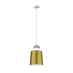 Oprawa Wisząca LED V-TAC 7W (Akryl) Złoty Lamp Klosz 120x190mm VT-7333 3000K 400lm 3 Lata Gwarancji