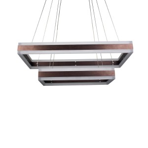 Oprawa LED V-TAC 100W Soft Light Chandelier Ściemnianie Kawowy VT-101-2D 3000K 8050lm 3 Lata Gwarancji