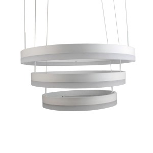 Oprawa LED V-TAC 82W Soft Light Chandelier Ściemnianie Biały VT-82-3 3000K 6500lm 3 Lata Gwarancji