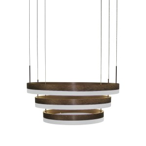 Oprawa LED V-TAC 82W Soft Light Chandelier Ściemnianie Kawowy VT-82-3 3000K 6500lm 3 Lata Gwarancji