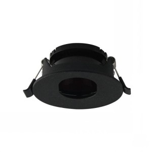 Oprawa Oczko V-TAC GU10 Czarna Okrągła VT-874  3 Lata Gwarancji