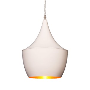 Lumina Deco Lampa Wisząca Loft Industrialna Biała Foggi 12B