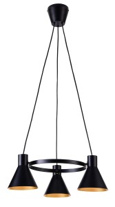 Lampa wisząca More czarny 3xE27 33-71156 - Candellux Lighting