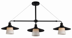Lampa wisząca Loft czarny 3xE27 33-43115 - Candellux Lighting