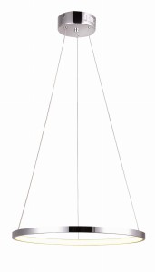 Lampa wisząca Candellux Lune chromowa 1×LED