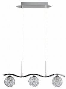 Lampa wisząca Starlet chromowy 3xG9 33-85743 - Candellux Lighting