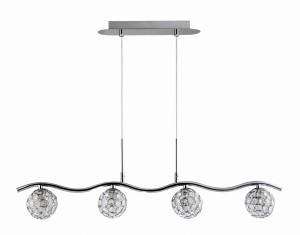 Lampa wisząca Starlet chromowy 4xG9 34-85750 - Candellux Lighting
