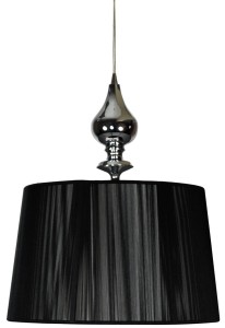 Lampa wisząca Gillenia czarny 1xE27 31-21437 - Candellux Lighting