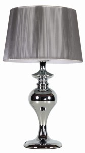 Lampa stołowa Gillenia srebrny 1xE27 41-11954 - Candellux Lighting