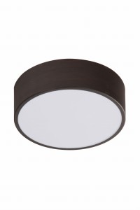 Zigo Lampa Sufitowa Plafon 10W Led 6500 K Metal Wenge 250X80Mm