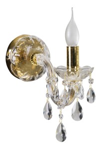 Kinkiet Candellux Maria złoty 1×E14