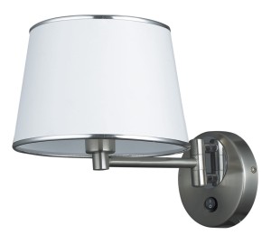 Ibis Lampa Kinkiet 1X40W E14 Satyna