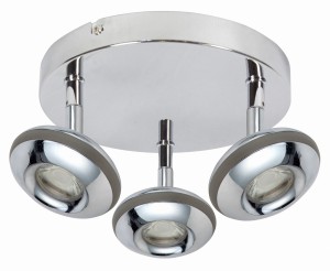 Lampa sufitowa Skipper chromowy 3x 98-67685 - Candellux Lighting