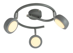 Lampa sufitowa Mild 3x szary 98-66558 Candellux