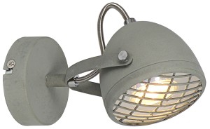 Pent Lampa Kinkiet 1X50W Gu10 Betonowy Szary