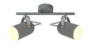 Lampa sufitowa Gray 2xE14 szary 92-66480 Candellux