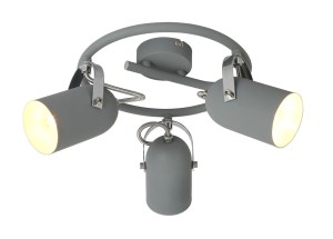 Lampa sufitowa Gray 3xE14 szary 98-66497 Candellux