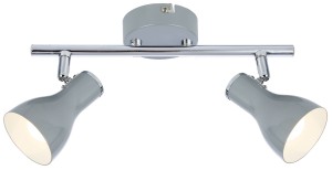 Lampa sufitowa Julie 2xE14 szary 92-66626 Candellux