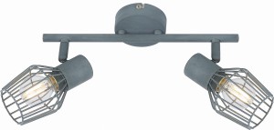Lampa sufitowa Viking 2xE14 szary 92-68026 Candellux