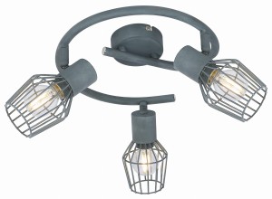 Lampa sufitowa Viking 3xE14 szary 98-68040 Candellux
