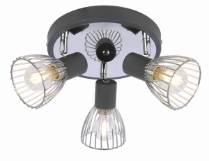 Lampa sufitowa Modo 3xE14 czarna 98-61546 Candellux
