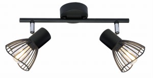 Lampa sufitowa Fly 2xE14 czarna 92-61898 Candellux
