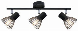 Lampa sufitowa Fly 3xE14 czarna 93-61911 Candellux