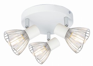 Lampa sufitowa Fly 3xE14 biała 98-61980 Candellux