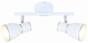 Lampa sufitowa Fido 2xE14 biała 92-63373 Candellux