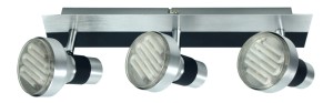 Lampa sufitowa Sortha srebrno czarny 3xGX53 93-08292 - Candellux Lighting