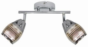 Lampa sufitowa Milton chromowy 2xE14 92-41265 - Candellux Lighting