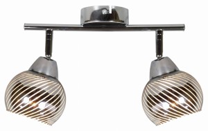 Lampa sufitowa Fort chromowy 2xE14 92-62819 - Candellux Lighting