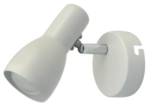Picardo Lampa Kinkiet 1X40W E14 Biały Mat