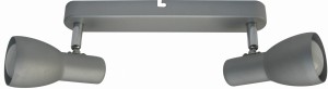 Lampa sufitowa Picardo 2xE14 szaro-srebrna 92-44211 Candellux