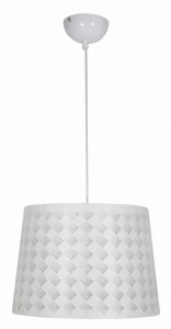 Lampa wisząca Orlando biały 1xE27 31-49117 - Candellux Lighting